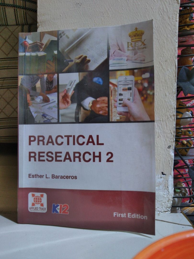 Practical Research 2 by Esther Baraceros Rex Bookstore (Category: Textbooks) located in Caloocan City. Submitted by aya34chua (Listing ID 1281149785, Image 1). Description: Price is negotiable. SHS textbook or reference..