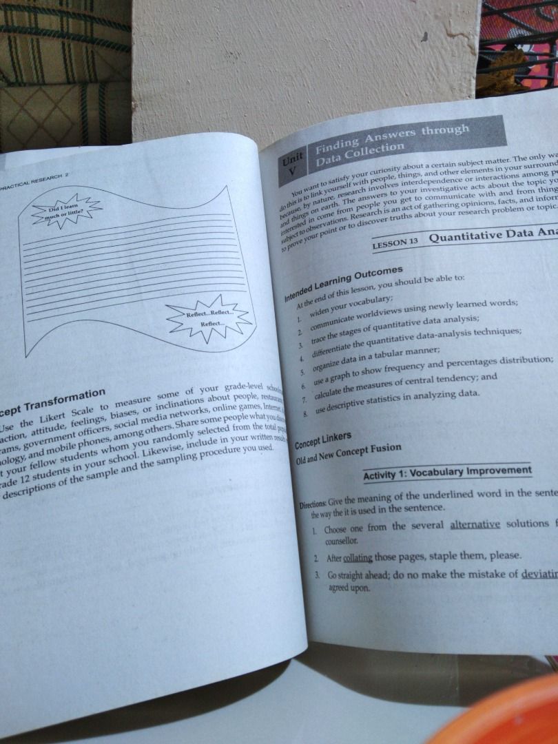 Practical Research 2 by Esther Baraceros Rex Bookstore (Category: Textbooks) located in Caloocan City. Submitted by aya34chua (Listing ID 1281149785, Image 2). Description: Price is negotiable. SHS textbook or reference..