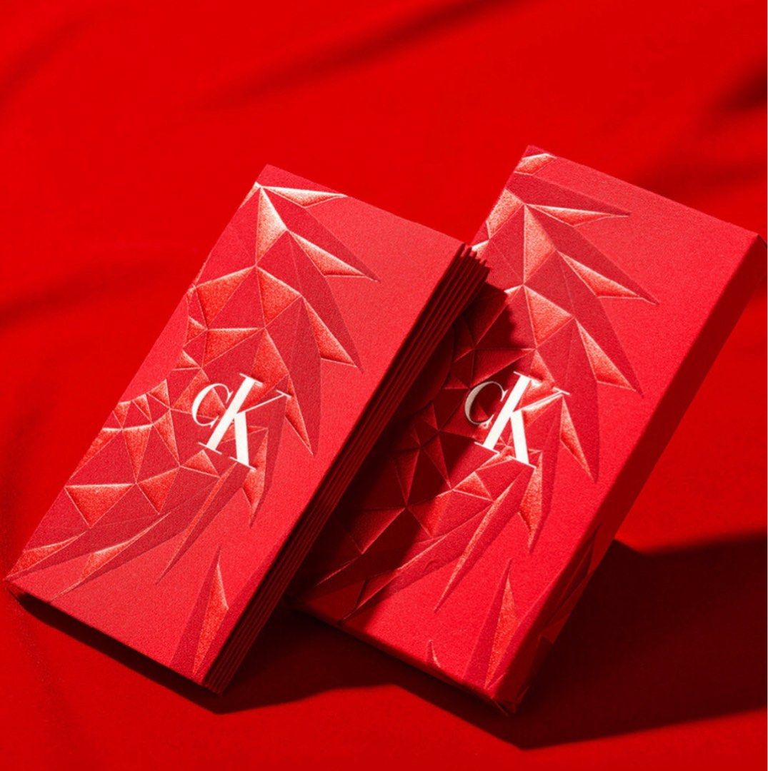pre-order] Calvin Klein 2024 Year of Dragon Red Packet, Luxury, Accessories  on Carousell