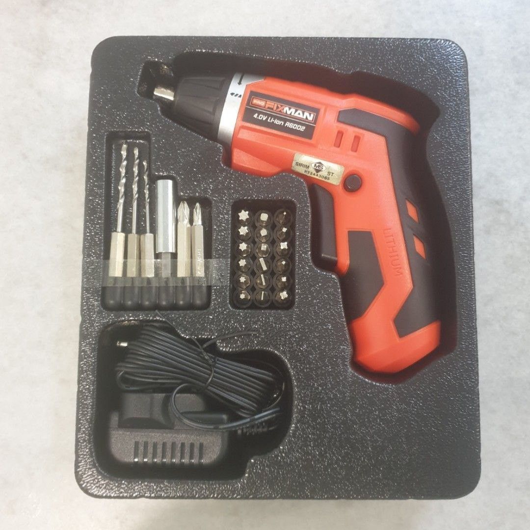 Fixman cordless store screwdriver
