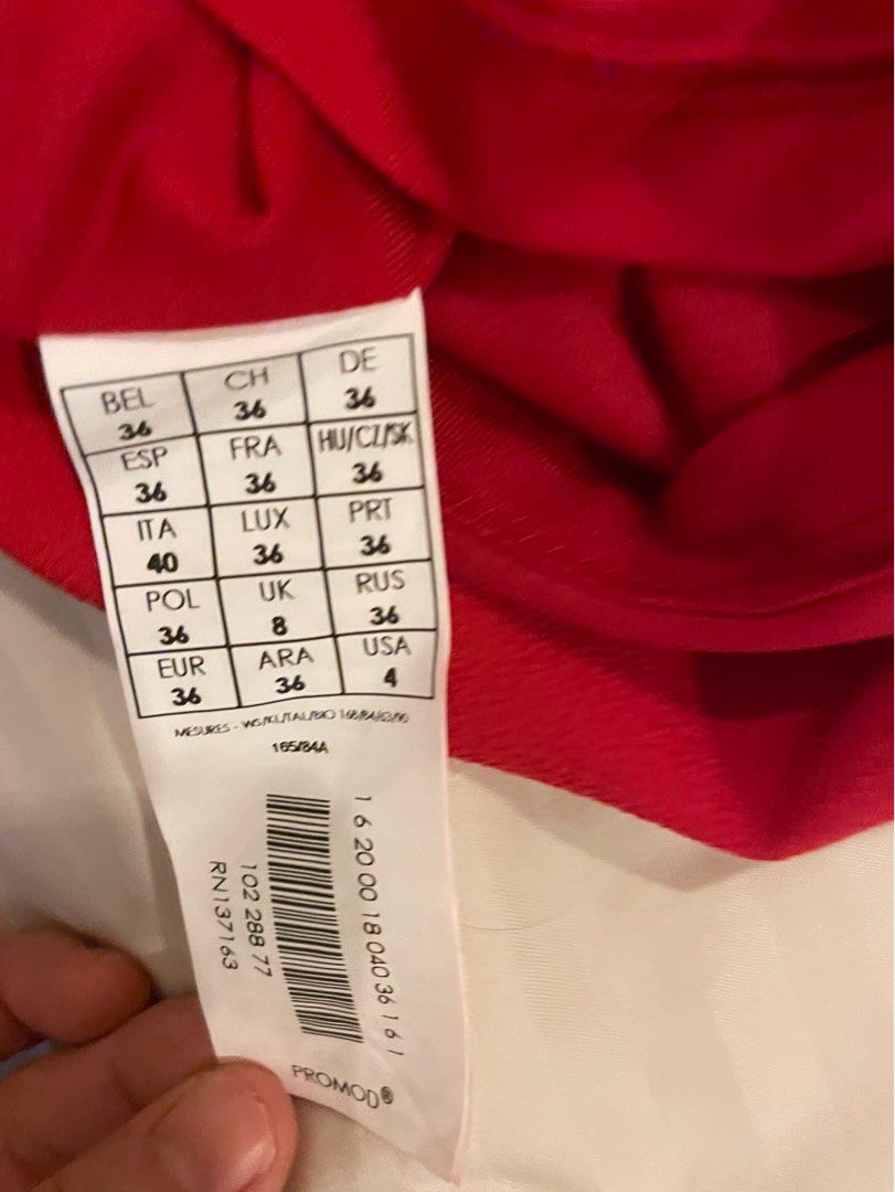 Promod Amazing Red Dress for CNY Women s Fashion Dresses Sets