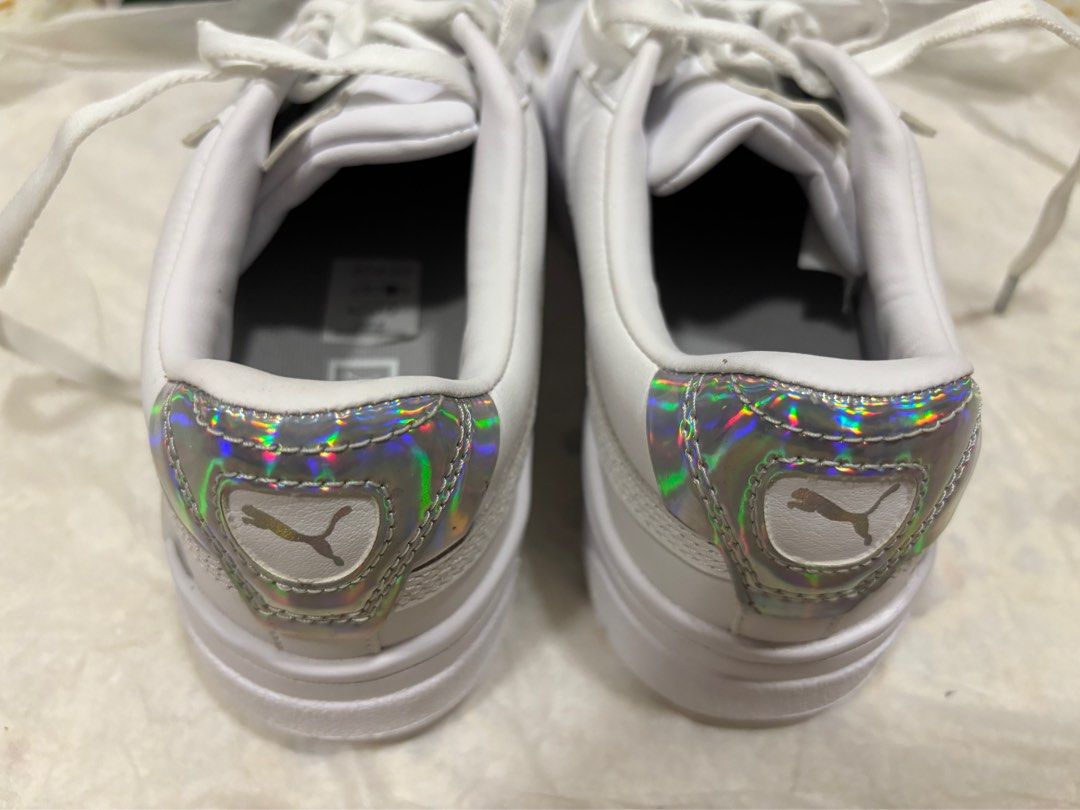 Puma top iridescent sneakers
