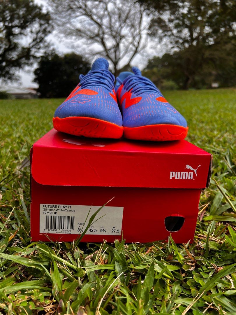 Puma Future Play IT Kasut Futsal Football Boots Shoe UK 8.5 US 9.5 EUR 43