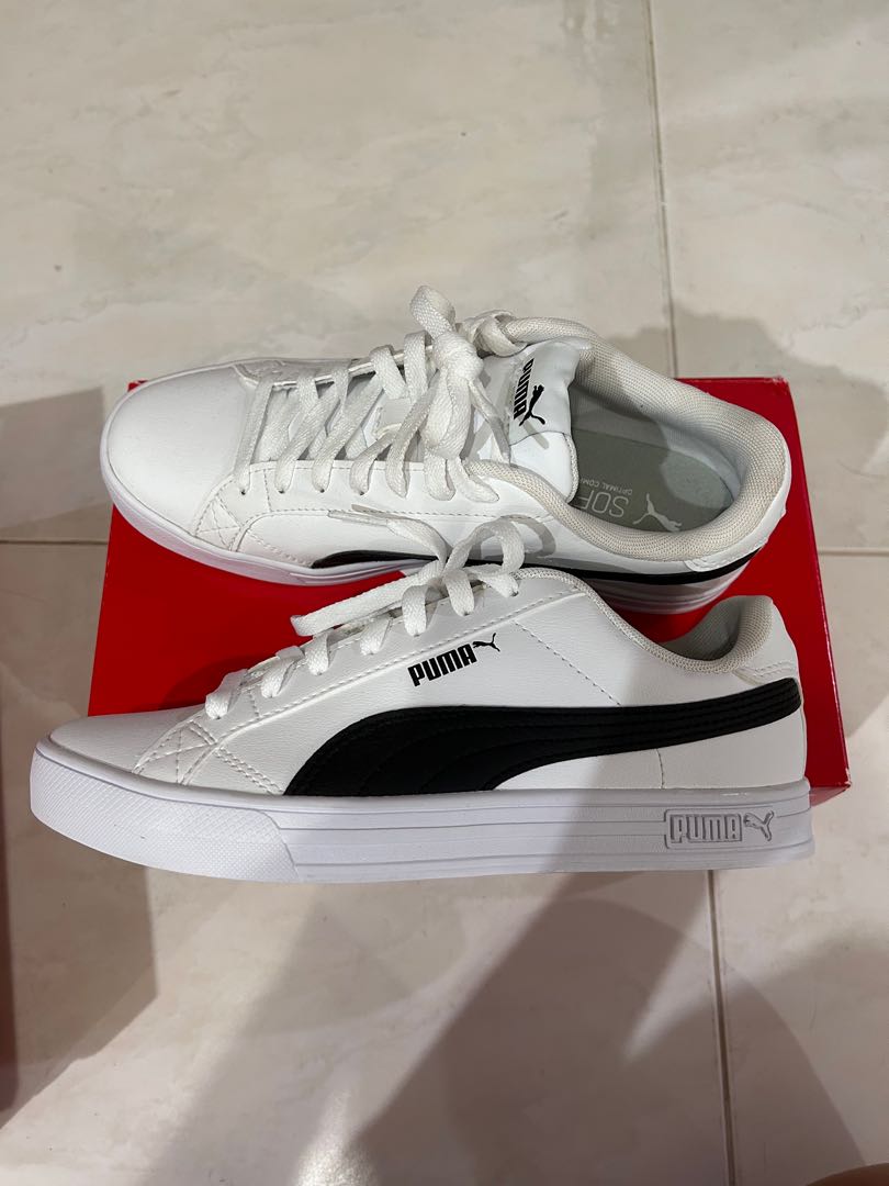Puma smash v2 vulc cv new arrivals white