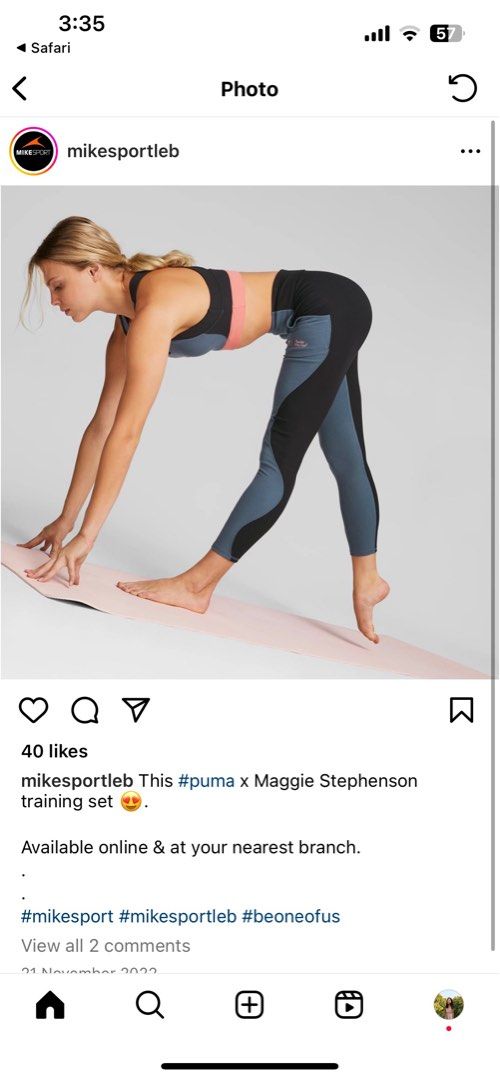 Puma x Maggie Stephenson Sportwear set