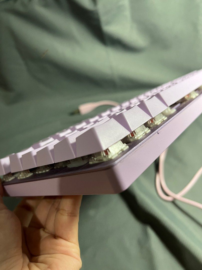 Rap Keyboard Key Computer Purple Mechanical Keyboard Rapoo v500pro, Computers & Tech, Parts ...