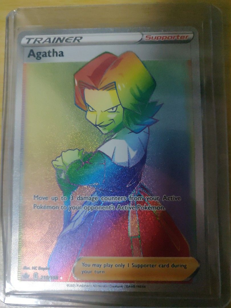 Rainbow Waifu Trainer Card Pokemon TCG, Hobbies & Toys, Toys & Games on  Carousell