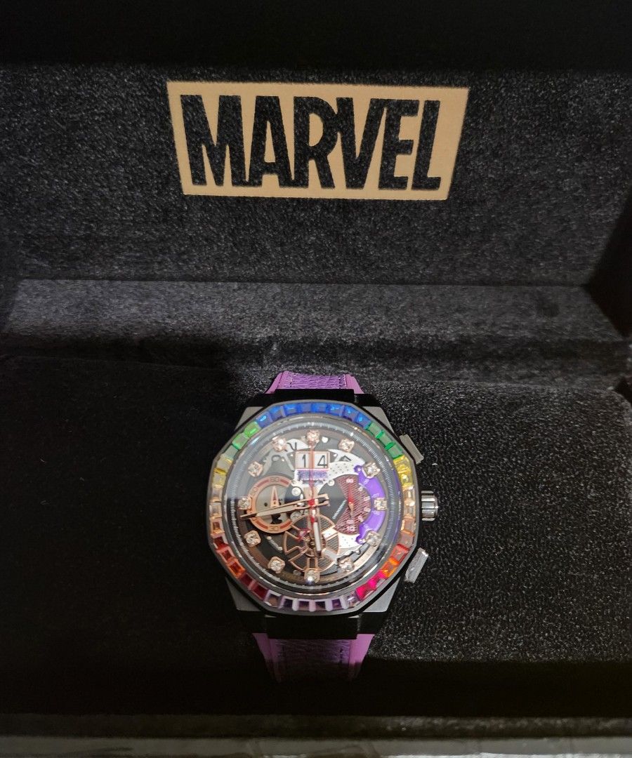 VERY RARE First Batch Tomaz Marvel Limited Edition Thanos Watch Luxury Watches on Carousell