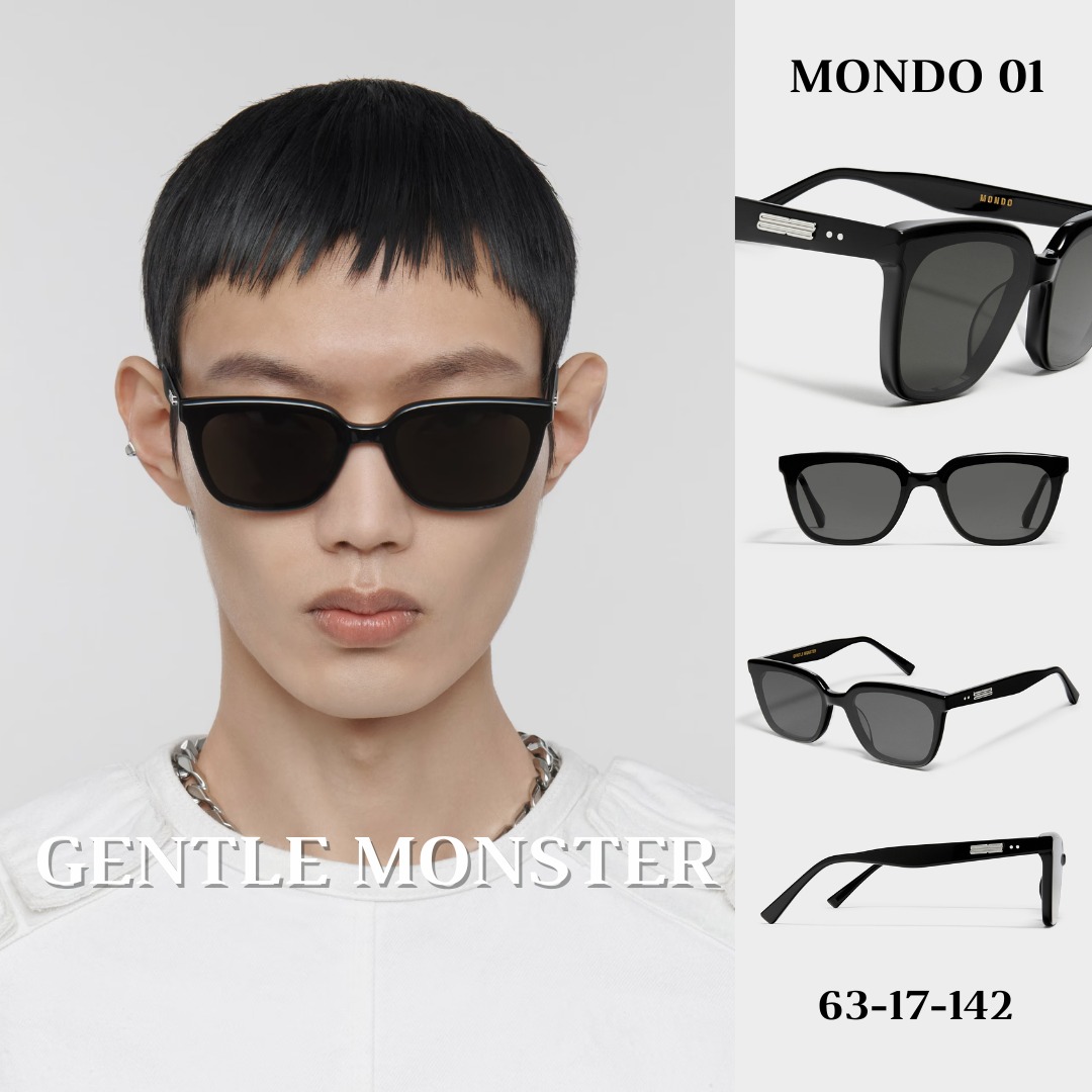 Ready Stock) MONDO 01 | Gentle Monster Sunglasses | 63-17-142