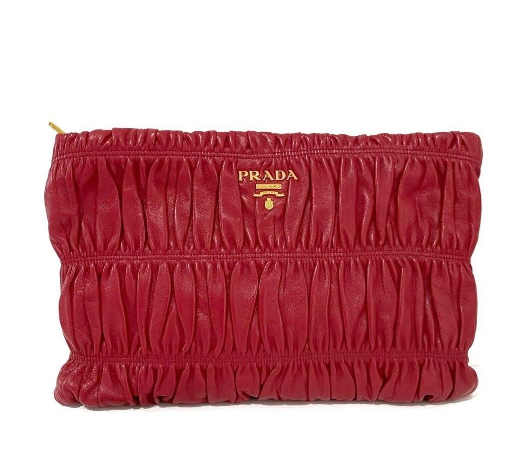 PRADA-Leather-Promenade-Mini-2Way-Bag-Shoulder-Bag-Red-BL0851 –  dct-ep_vintage luxury Store