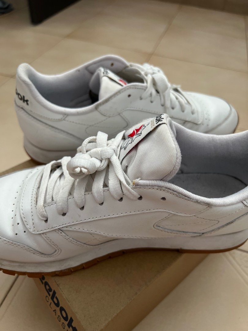 Reebok sneaker classic leather top
