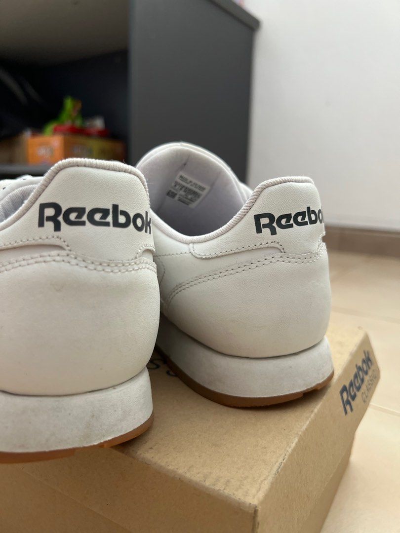Reebok online leather trainers