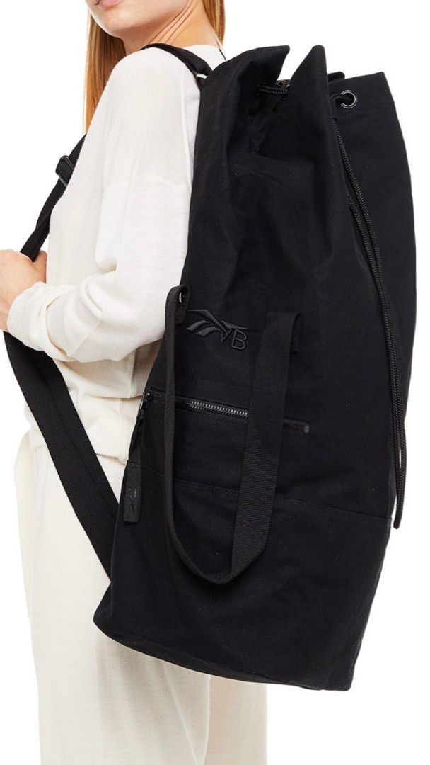 REEBOK X VICTORIA BECKHAM Cotton-canvas backpack, Women's Fashion