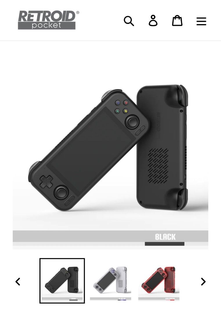 Retroid Pockect 4 Pro Black CNY Exclusive Promotion Retro Gaming