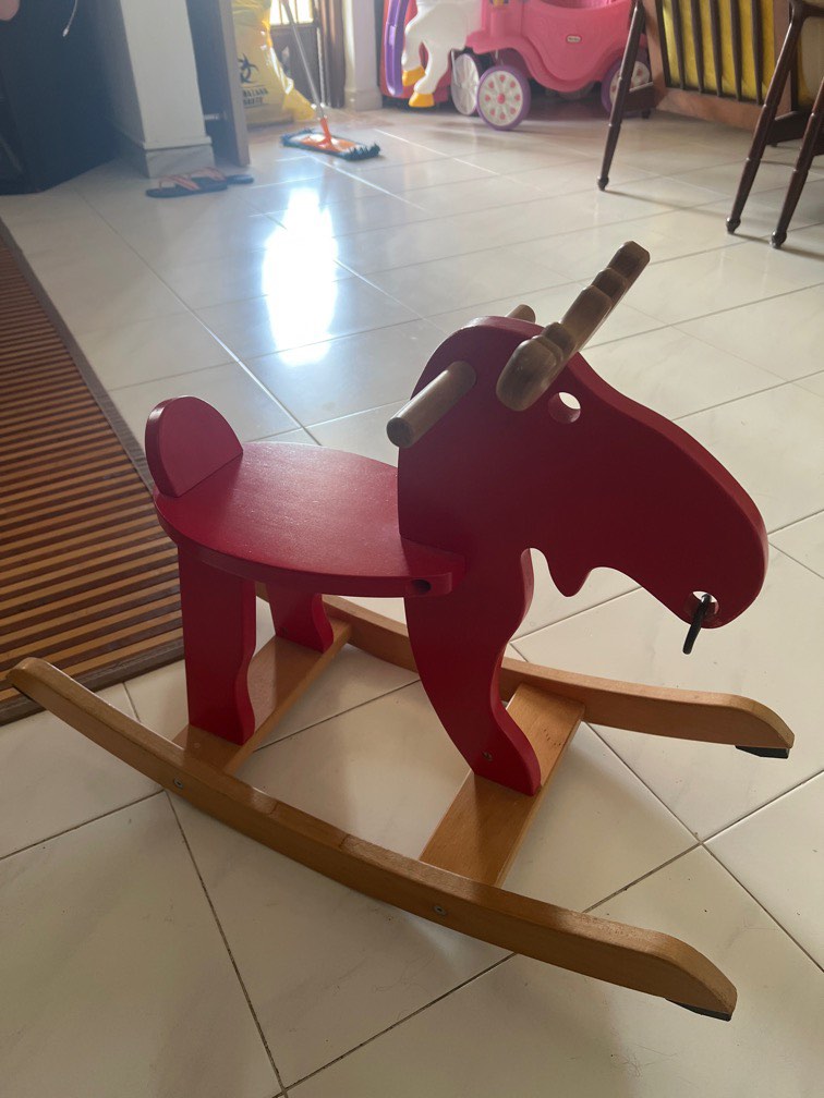 Rocking horse by ikea Babies Kids Infant Playtime on Carousell
