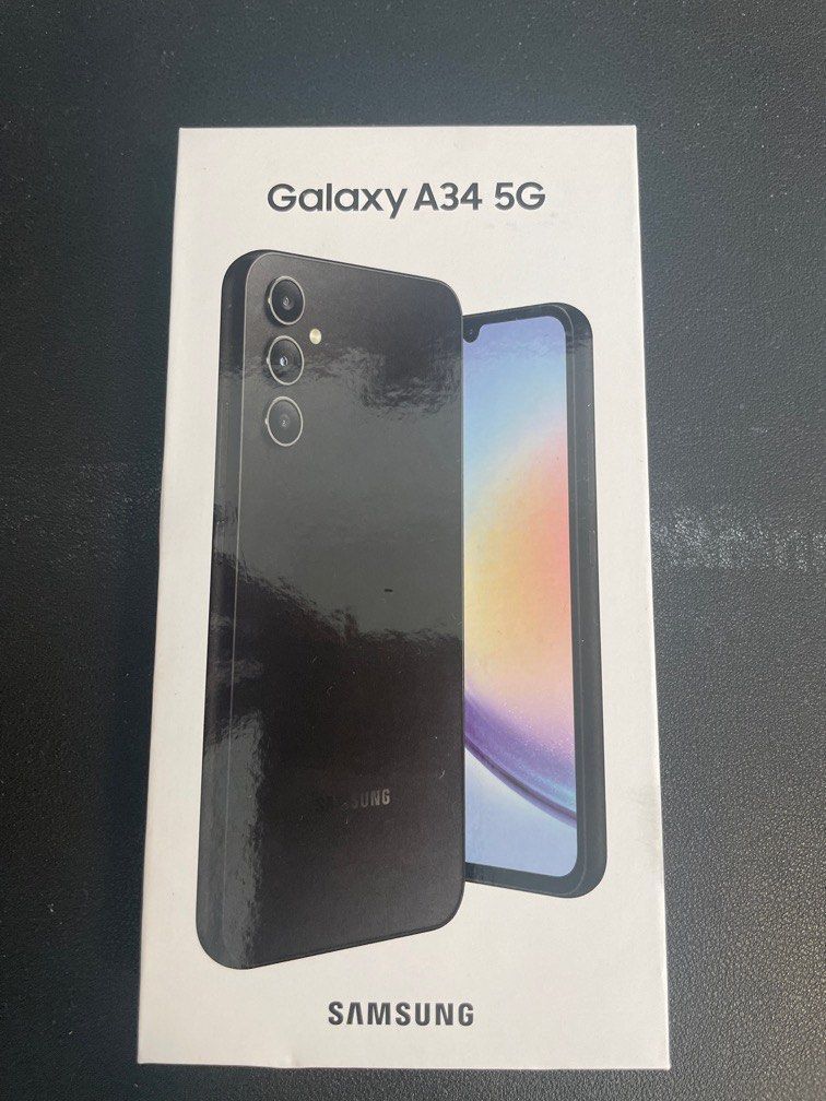 Galaxy A34 5G Awesome Graphite 128 GB