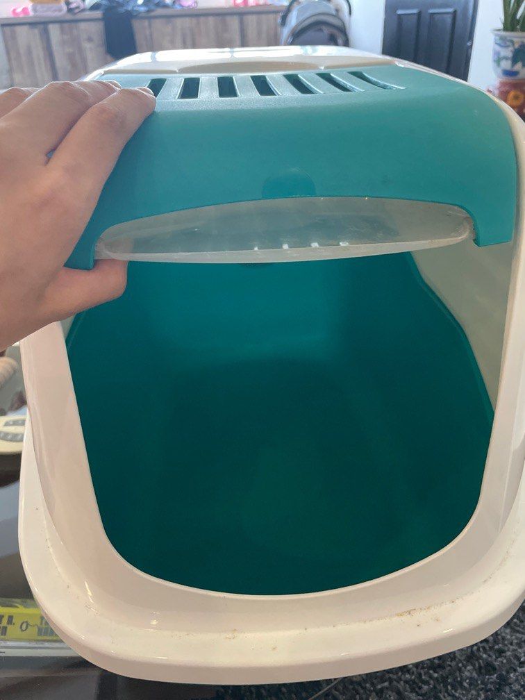 Savic Cat Litter Box, Pet Supplies, Homes & Other Pet Accessories on