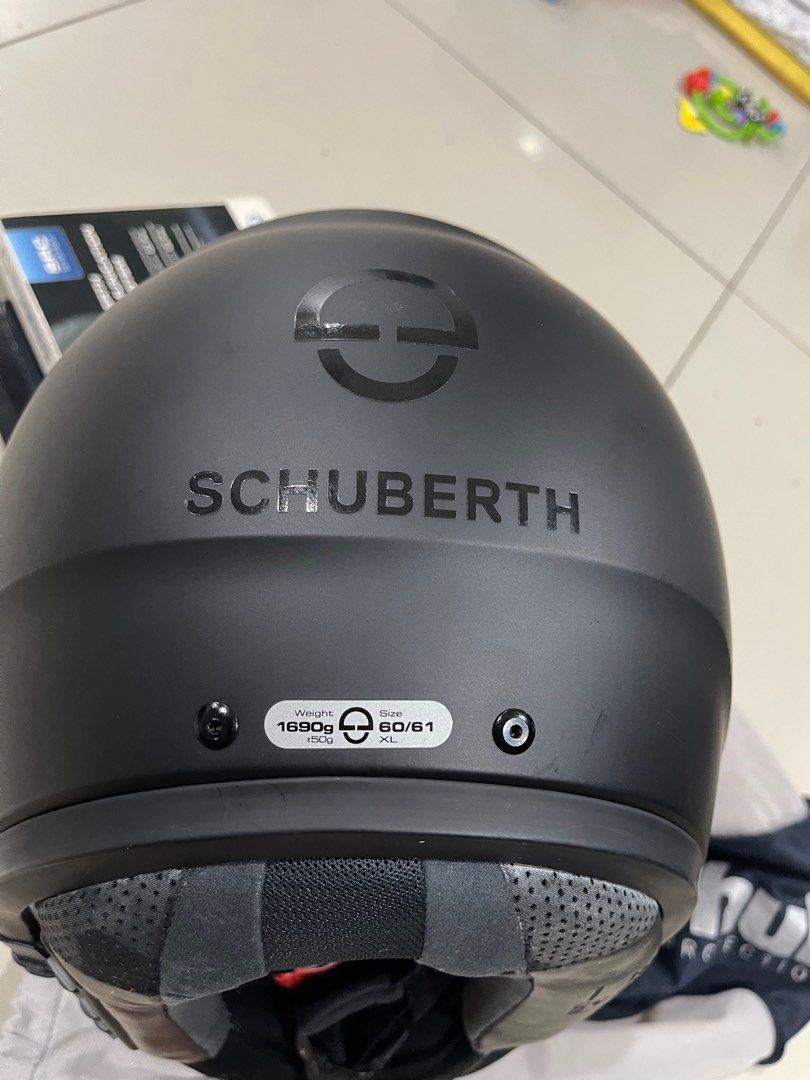 Schuberth C3 Pro Black Matt XL Communicator Auto Accessories on