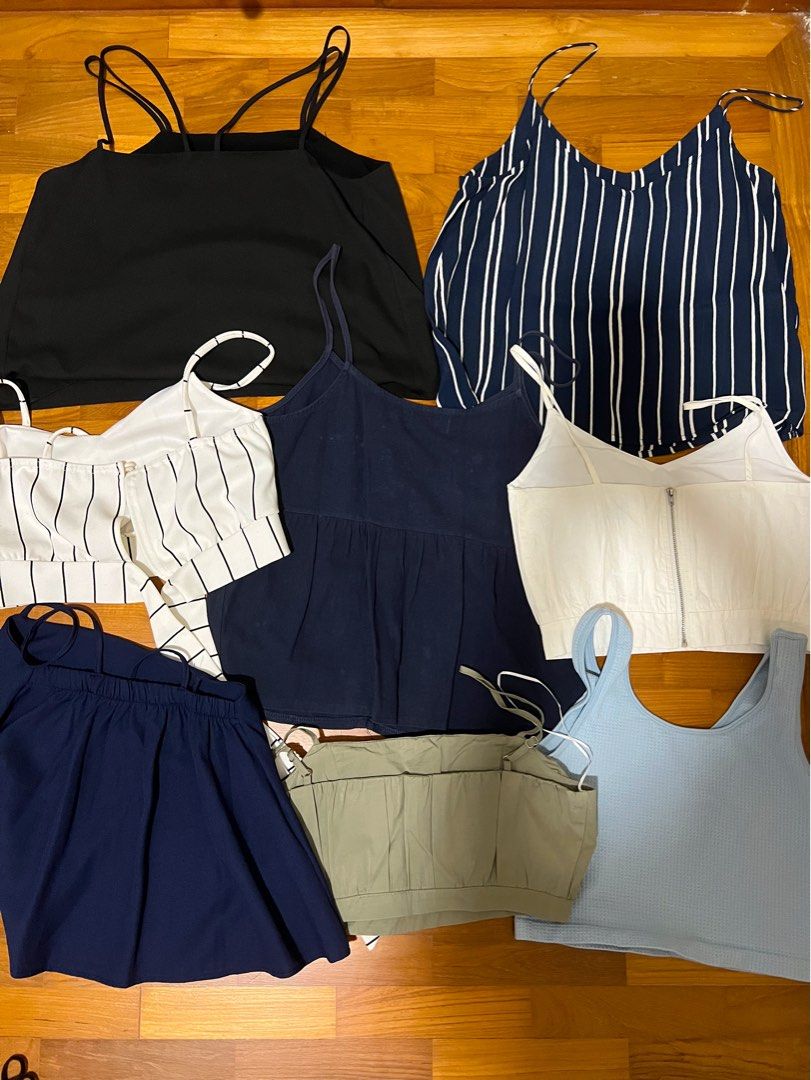 selling for 5 tops from zalora cotton on playdress boohoo