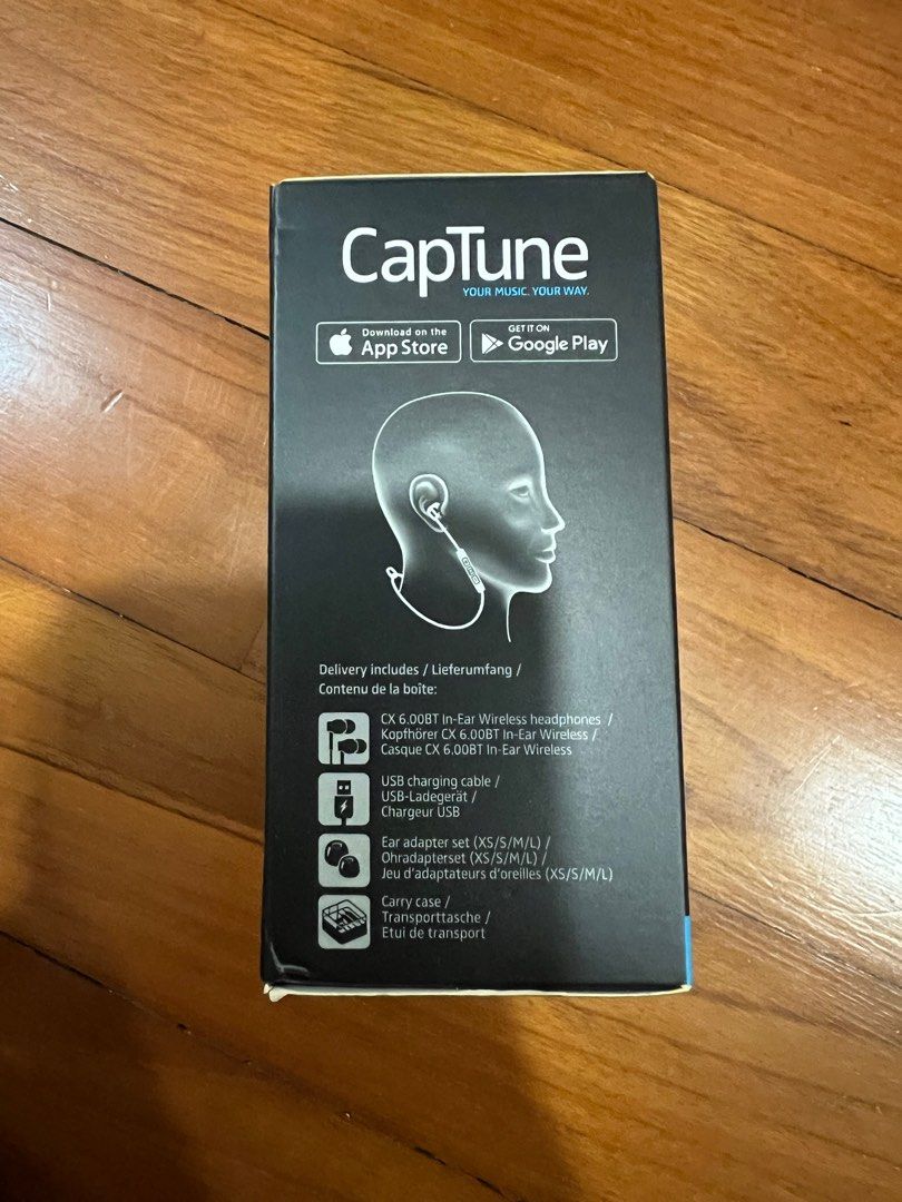 Sennheiser cx best sale 6.00 bt app