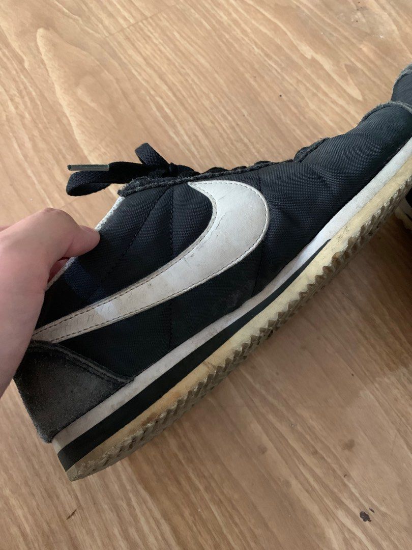 nike cortez hitam