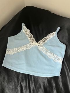 ◇RARE◇ Brandy Melville Skylar floral dainty pointelle lace bow tank top  princess polly zara y2k coquette fairycore cottagecore dollette Pinterest  aesthetic, Women's Fashion, Tops, Sleeveless on Carousell