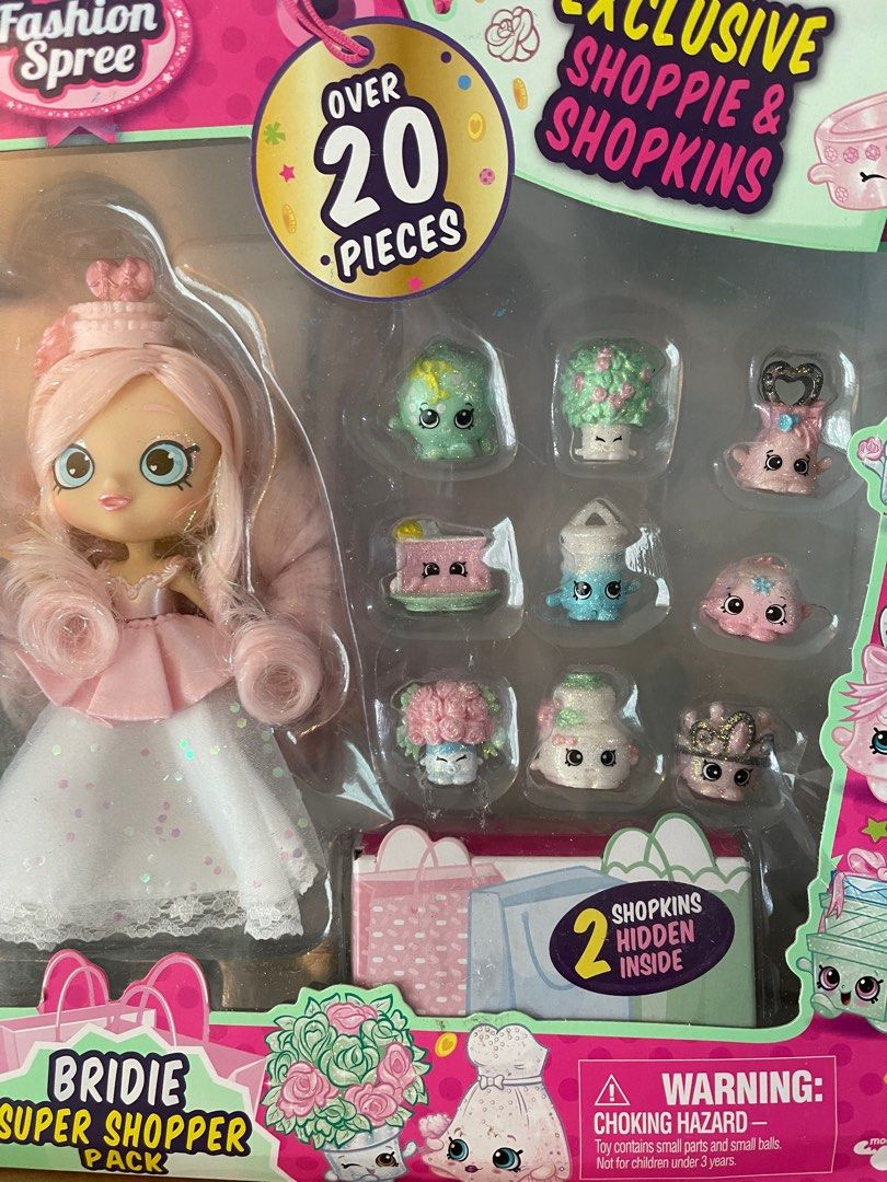 Shopkins Shoppies Bridie Super Shopper Pack 20 piece