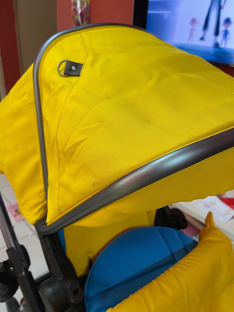 Silver cross wayfarer yellow top