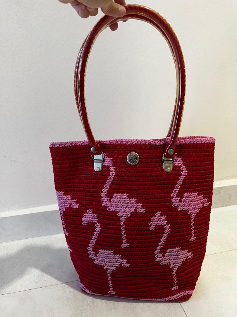 Skipping girl tote sales