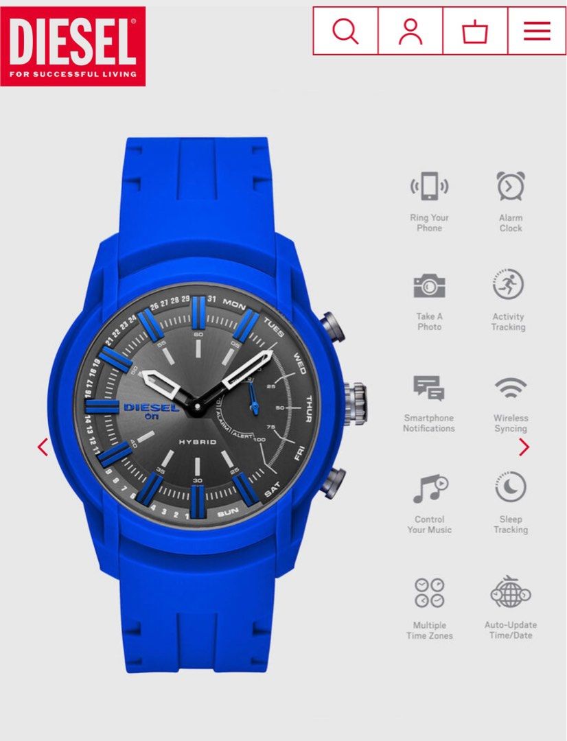 Mens hybrid watches hot sale
