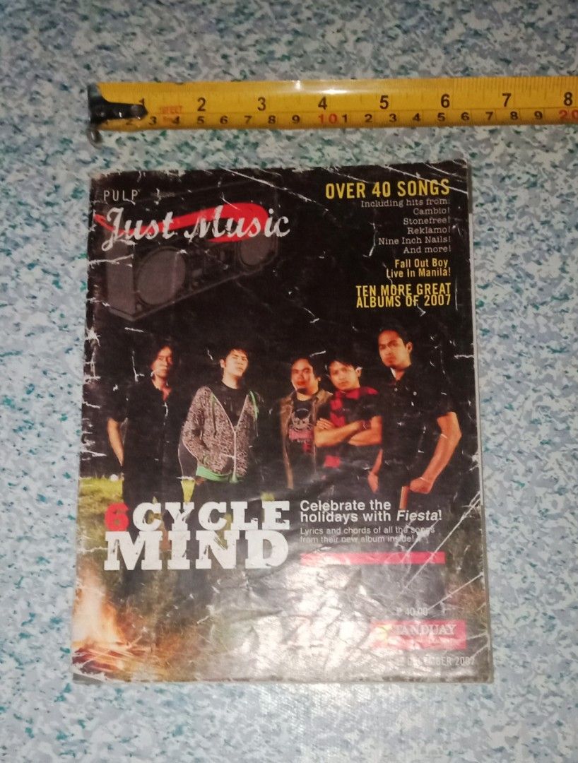 SONGHITS MAGAZINE WITH 6 CYCLE MIND MINI POSTER INSIDE (Category: Magazines) located in Sariaya. Submitted by noyzbaraj1981 (Listing ID 1281085169, Image 2). Description: .