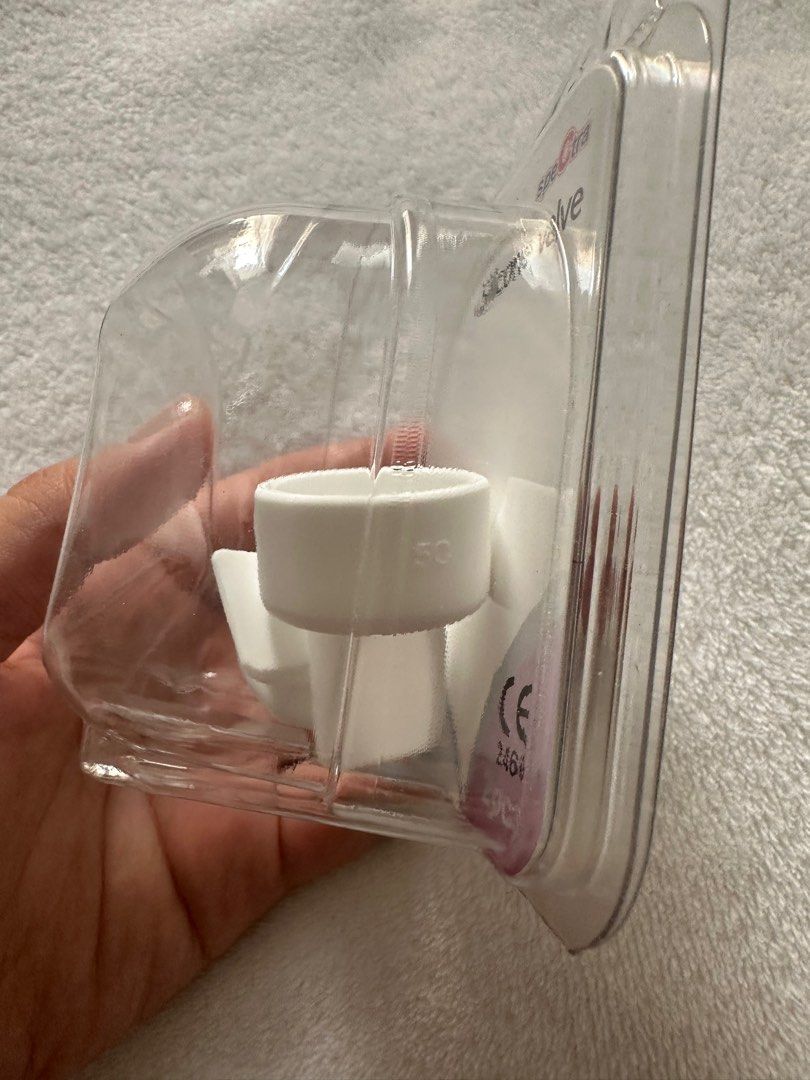 Spectra white valves (Category: Breastfeeding & Bottle Feeding) located in Quezon City. Submitted by sudo8 (Listing ID 1281098402, Image 2). Description: .