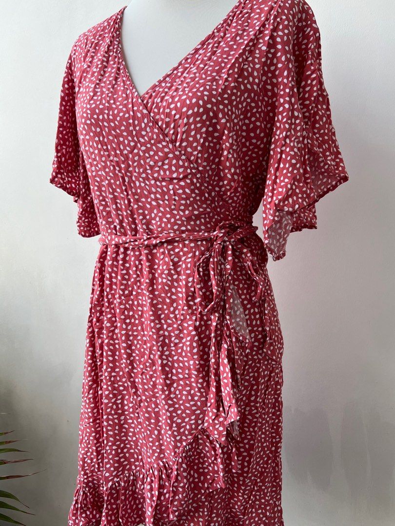 St frock hotsell wrap dress