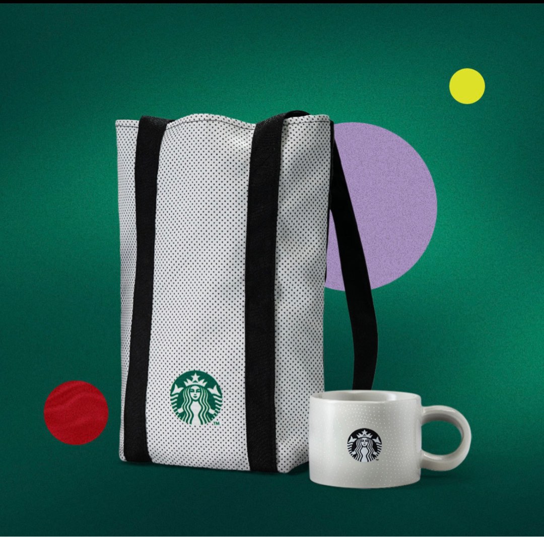 Starbucks 2024 mug & tote, Everything Else, Others on Carousell