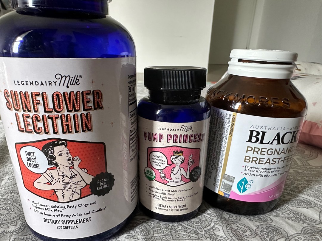 Sunflower Lecithin, Pump Princess, Blackmores Pregnancy & Breastfeeding