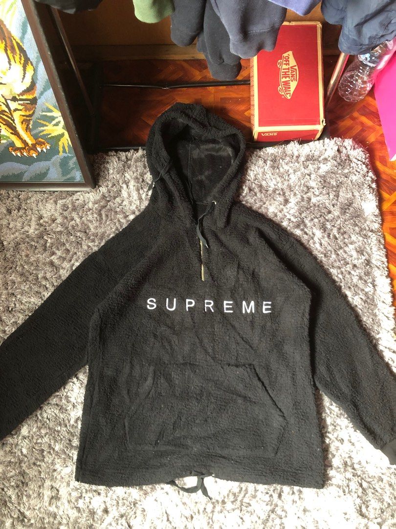 Supreme half hotsell zip jacket