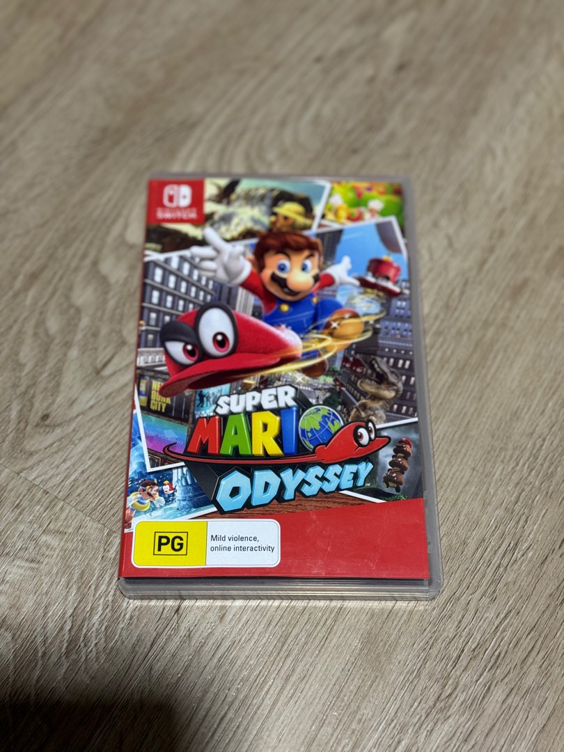 Switch Game Super Mario Odyssey, Video Gaming, Video Games, Nintendo on  Carousell