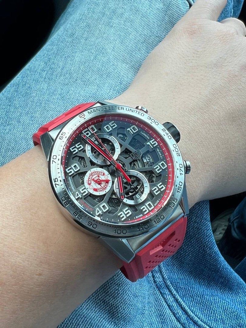 TAG HEUER CARRERA SWISS MADE MANCHESTER UNITED AUTOMATIC