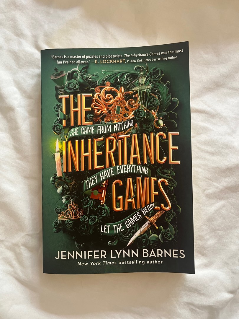 The Inheritance Games Book | Perfect condition, Hobbies & Toys, Books ...