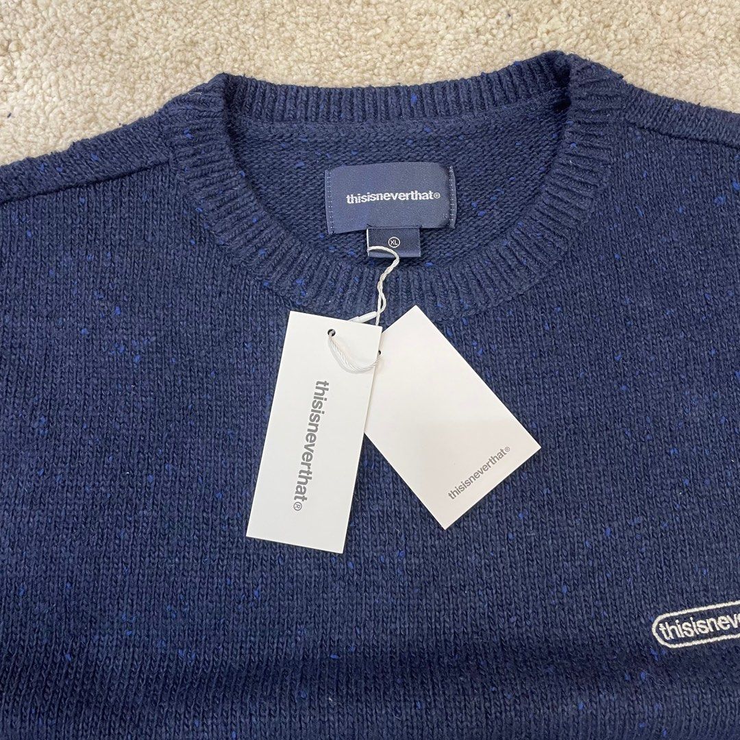 THISISNEVERTHAT NEFF SWEATER NAVY