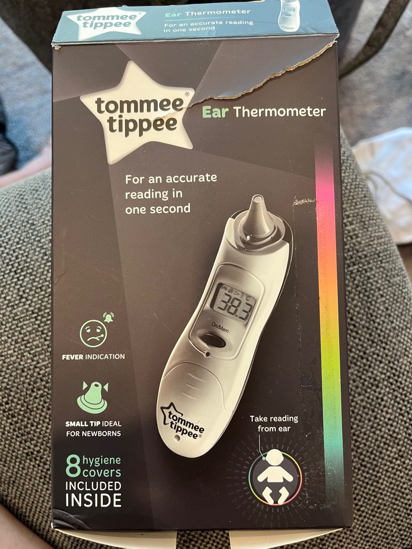 Tommee tippee ear thermometer, Health & Nutrition, Health Monitors