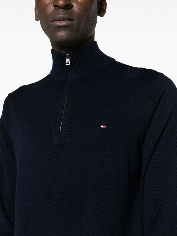 Tommy Hilfiger Logo-Embroidered Half-Zip Jumper (Category: Coats, Jackets and Outerwear) located in Quezon City. Submitted by _inaef (Listing ID 1281032334, Image 1). Description: Tommy Hilfiger Embroidered Logo Half-zip Jumper Size L Brand new with tags Retails for $79.50 as seen on tag Super steal price!! Shipping c/o buyer.