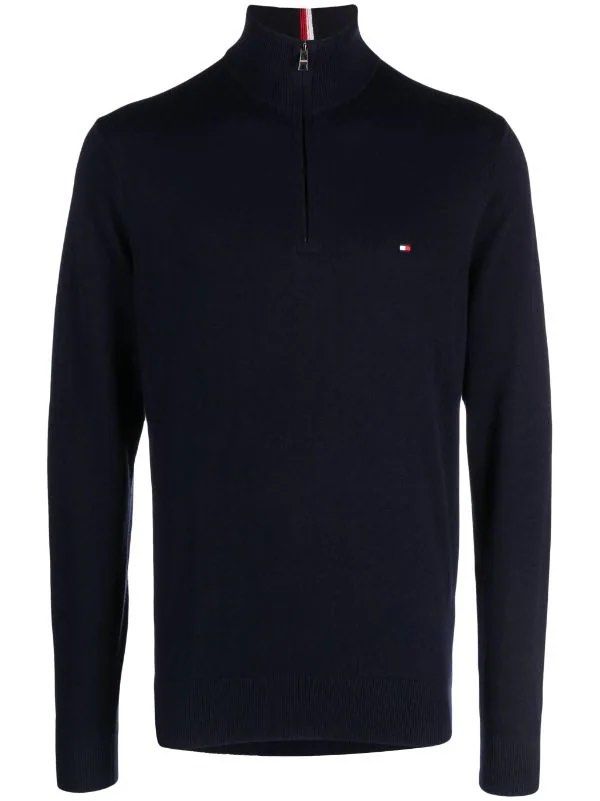Tommy Hilfiger Logo-Embroidered Half-Zip Jumper (Category: Coats, Jackets and Outerwear) located in Quezon City. Submitted by _inaef (Listing ID 1281032334, Image 3). Description: Tommy Hilfiger Embroidered Logo Half-zip Jumper Size L Brand new with tags Retails for $79.50 as seen on tag Super steal price!! Shipping c/o buyer.