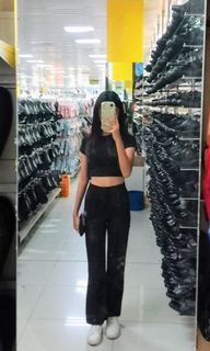 Top and Flare Pants Terno