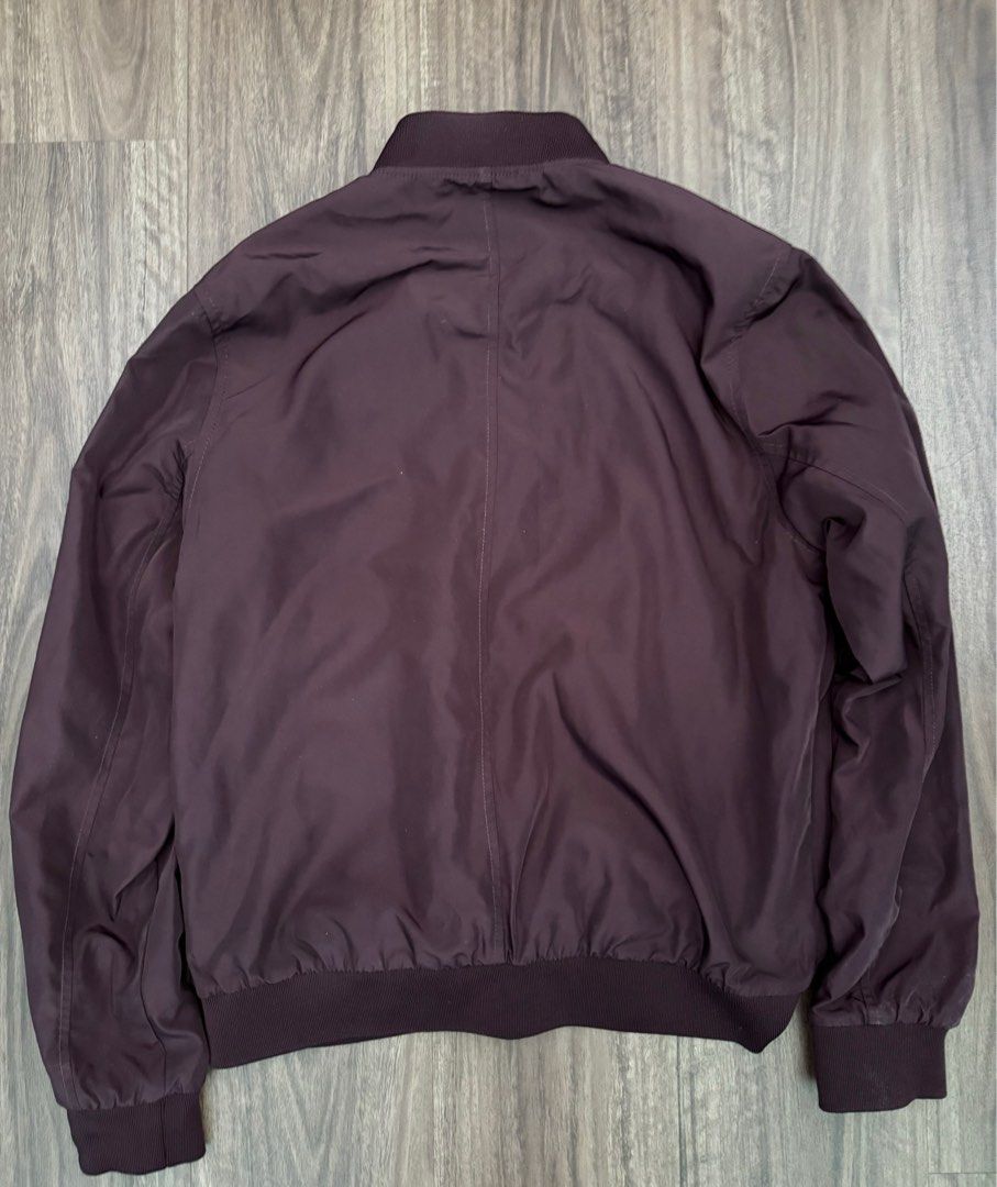 Maroon best sale lightweight jacket