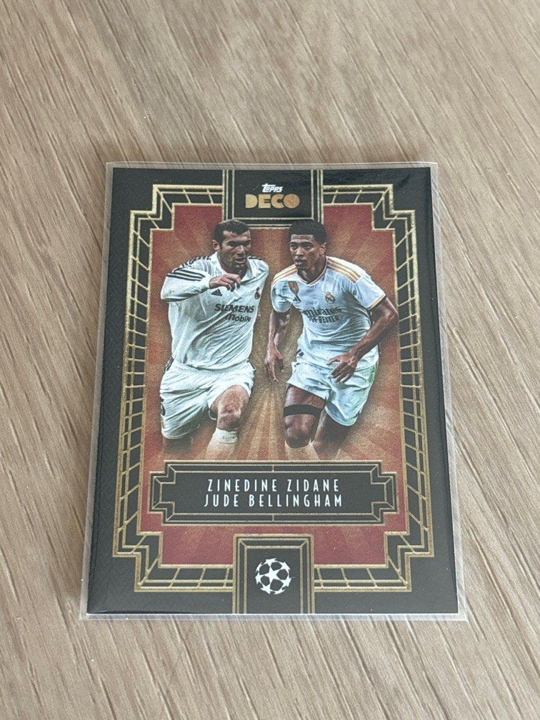 Topps Deco 23-24 Insert Zinedine Zidane/Jude Bellingham