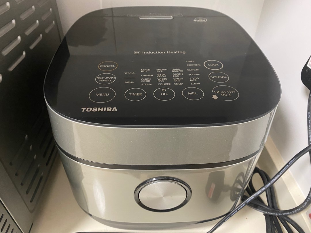 TOSHIBA low sugar 1.8L Rice Cooker RC18ISPS, TV & Home Appliances