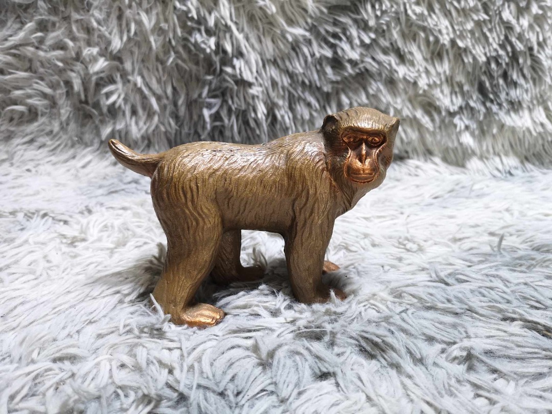 Traditional Craft Takaoka Copperware Monkey Family, Furniture & Home ...