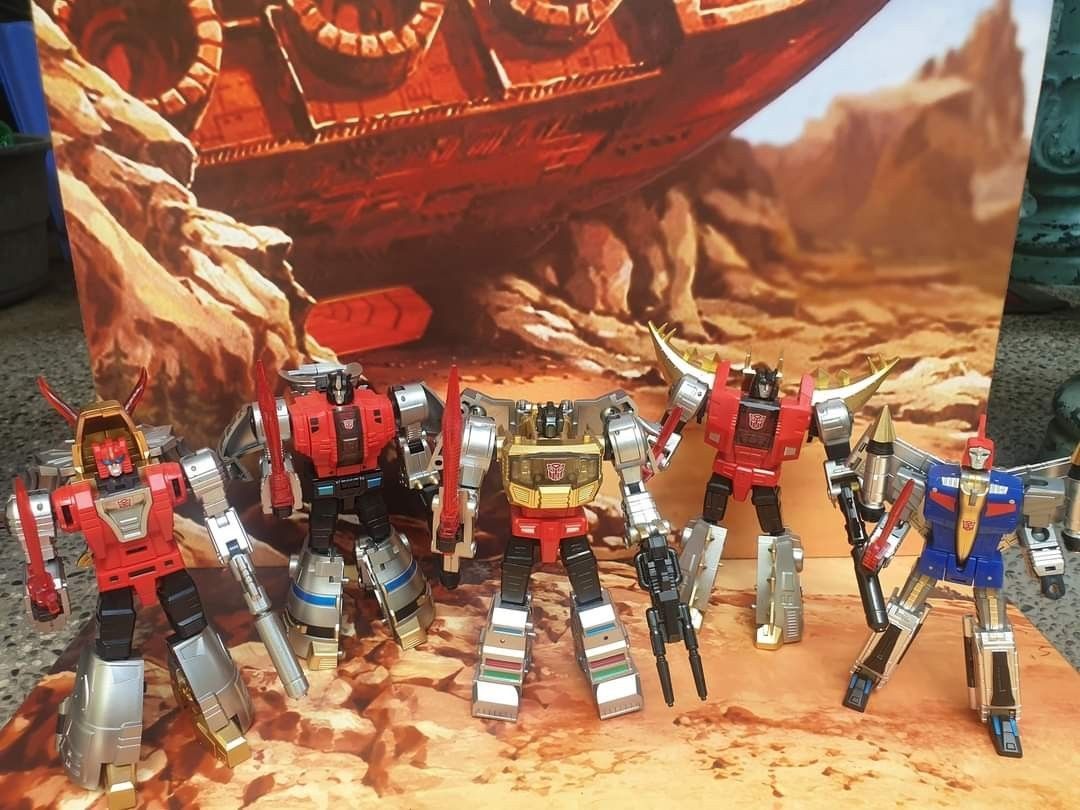Transformers Mech Fans Toys MFT Dinobots G1 classic, Hobbies & Toys ...