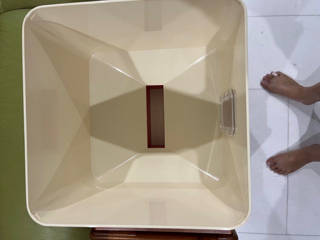 Tupperware rice bucket, Furniture & Home Living, Kitchenware ...